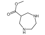 methyl 1,4-diazepane-6-carboxylate Structure