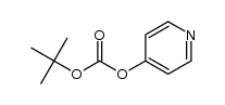 t-butyl 4-pyridyl carbonate结构式