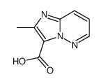 2-Methylimidazo(1,2-b)pyridazine-3-carboxylic acid结构式