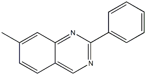 7-methyl-2-phenylquinazoline Structure