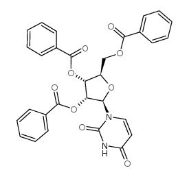 Uridine,2',3',5'-tribenzoate Structure