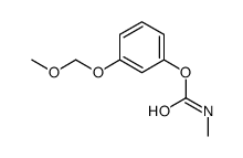 N-Methylcarbamic acid m-(methoxymethoxy)phenyl ester结构式