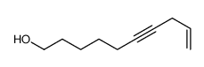 dec-9-en-6-yn-1-ol Structure