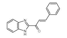 2-Cinnamoylbenzimidazole结构式