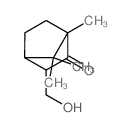 3-(hydroxymethyl)-1,7,7-trimethyl-norbornan-2-one structure