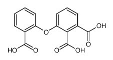 3-(2-carboxyphenoxy)phthalic acid Structure