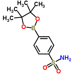 4-SULFAMOYLPHENYLBORONIC ACID, PINACOL ESTER structure