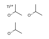 titanium(3+) propan-2-olate structure