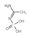 Phosphoramidic acid,(1-iminoethyl)- (8CI,9CI) Structure