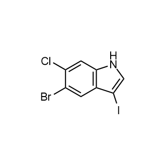 5-Bromo-6-chloro-3-iodo-1H-indole picture