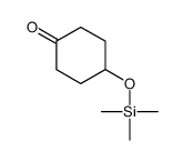 4-[(Trimethylsilyl)oxy]-1-cyclohexanone Structure