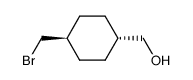 4-(bromomethyl)cyclohexylmethanol Structure