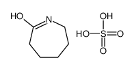 azepan-2-one,sulfuric acid Structure