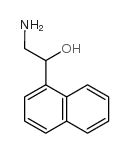 2-amino-1-(1-naphthyl)ethanol Structure