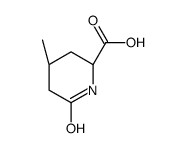 2-Piperidinecarboxylicacid,4-methyl-6-oxo-,(2S,4S)-(9CI)结构式