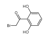 2-bromo-1-(2,6-dihydroxy-phenyl)-ethanone结构式