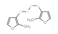 Bis(2-methyl-3-furyl)tetrasulfide structure