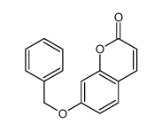 7-(benzyloxy)-2H-chromen-2-one Structure