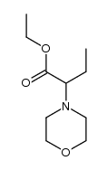 ethyl 2-morpholinobutyrate Structure