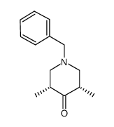 (3S,5R)-1-BENZYL-3,5-DIMETHYLPIPERIDIN-4-ONE picture