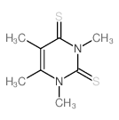 1,3,5,6-tetramethylpyrimidine-2,4-dithione structure