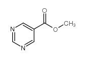 methyl pyrimidine-5-carboxylate Structure