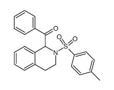 1-benzoyl-N-4-methylbenzenesulfonyl-1,2,3,4-tetrahydroisoquinoline Structure