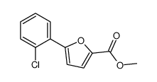 methyl 5-(2-chlorophenyl)furan-2-carboxylate Structure