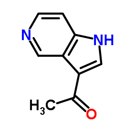 1-(1H-Pyrrolo[3,2-c]pyridin-3-yl)ethanone structure