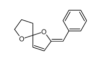 2-benzylidene-1,6-dioxaspiro[4.4]non-3-ene Structure