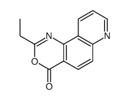 2-ethylpyrido[2,3-h][3,1]benzoxazin-4-one结构式