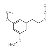 3,5-二甲氧基苯乙基异氰酸酯结构式