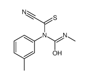 1-(cyanocarbothioyl)-3-methyl-1-(3-methylphenyl)urea Structure