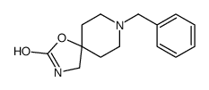 8-苄基-1-氧-3,8-二氮杂螺[4,5]癸烷-2-酮结构式