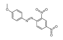 (2,4-dinitrophenyl)-(4-methoxyphenyl)diazene Structure