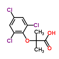 PROPANOIC ACID, 2-METHYL-2-(2,4,6-TRICHLOROPHENOXY)- picture