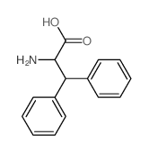 2-amino-3,3-diphenyl-propanoic acid structure