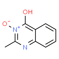 2-Methylquinazolin-4-ol 3-oxide结构式