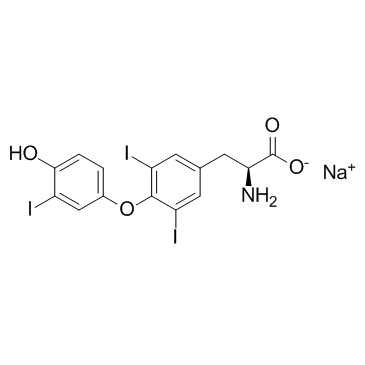 3,3'',5-Triiodo-L-thyronine Sodium Salt structure