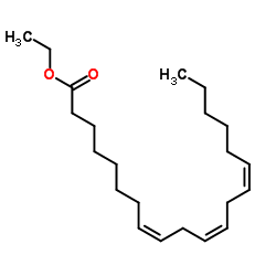 Ethyl (8Z,11Z,14Z)-8,11,14-icosatrienoate structure