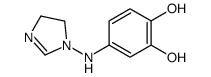 (3,4-dihydroxyphenylamino)-2-imidazoline Structure