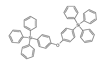 Bis-(p-triphenylsilylphenyl)-ether结构式