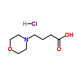 4-Morpholino butanoic acid Structure