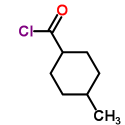 4-Methylcyclohexanecarbonyl chloride Structure