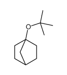 4-[(2-methylpropan-2-yl)oxy]bicyclo[2.2.1]heptane结构式