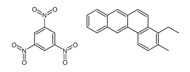 4-ethyl-3-methylbenzo[a]anthracene,1,3,5-trinitrobenzene Structure