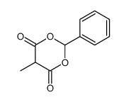 5-methyl-2-phenyl-1,3-dioxane-4,6-dione结构式