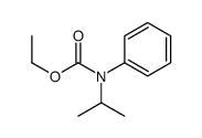 ethyl N-phenyl-N-propan-2-ylcarbamate结构式