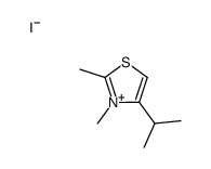 2,3-dimethyl-4-propan-2-yl-1,3-thiazol-3-ium,iodide结构式