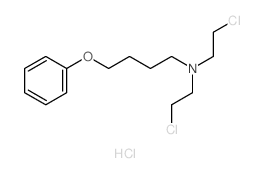 N,N-bis(2-chloroethyl)-4-phenoxy-butan-1-amine结构式